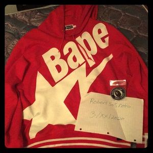 Bapesta Pullover hoodie big ape edition